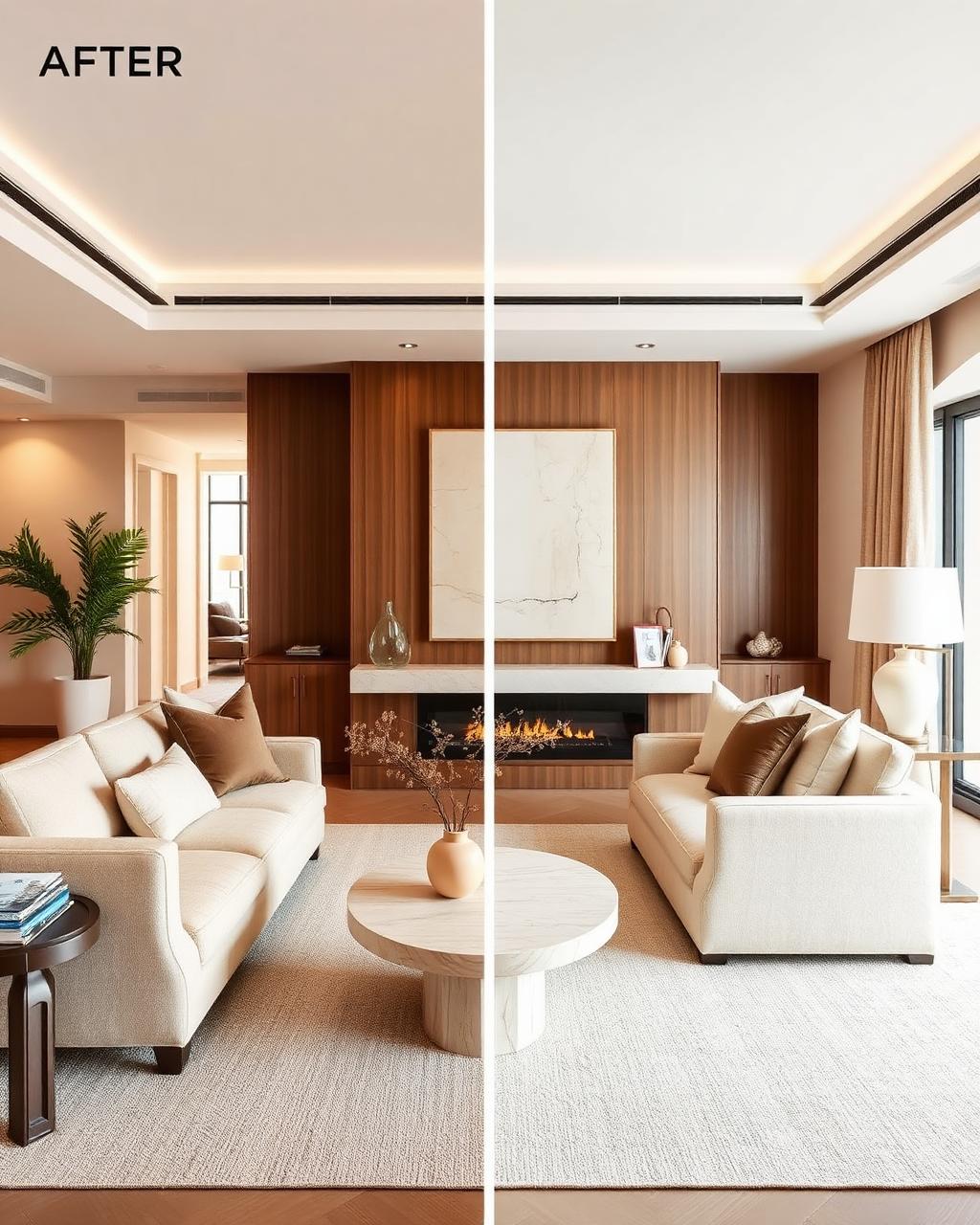 After — The Living Room
